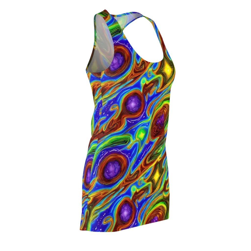 Saturated Orbit on Racerback Dress — Front Side