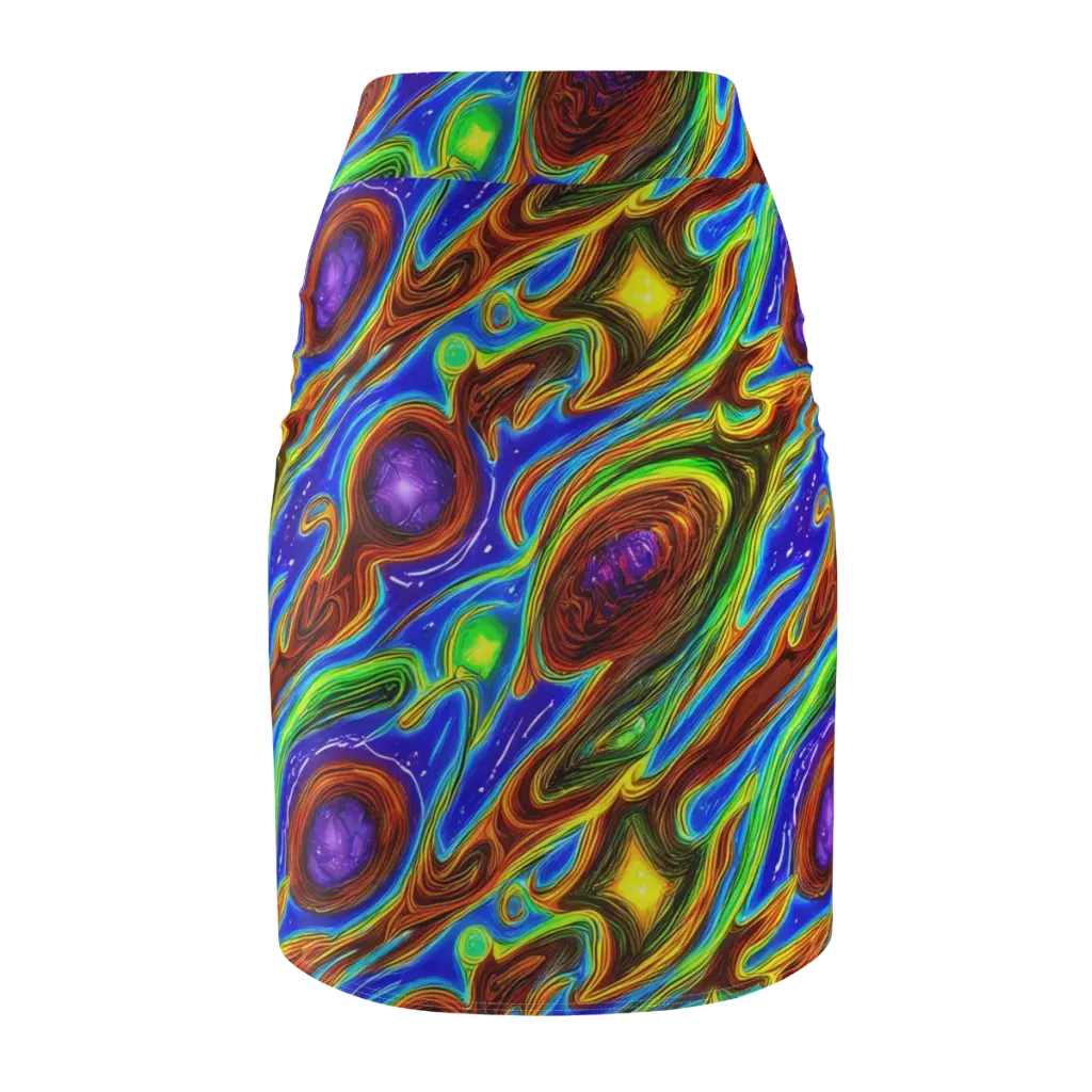 Saturated Orbit on Pencil Skirt — Back