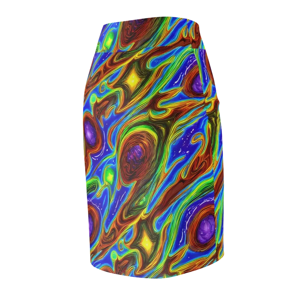 Saturated Orbit on Pencil Skirt — Back Side