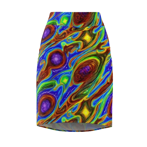 Saturated Orbit on a Pencil Skirt