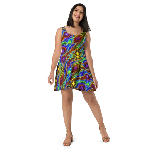 Saturated Orbit on a Skater Dress
