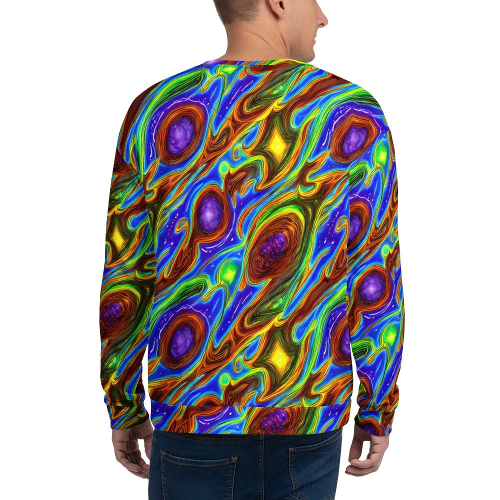 Saturated Orbit on Sweatshirt — Back