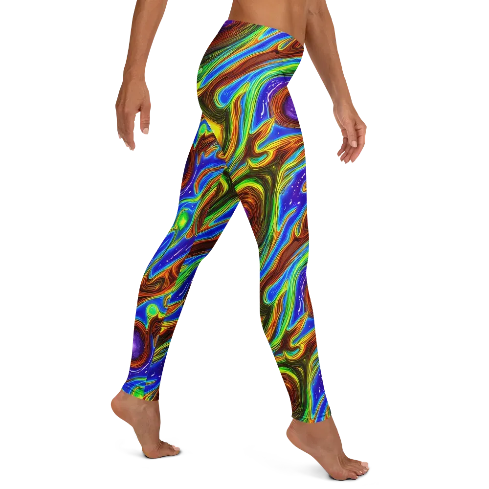 Saturated Orbit on Leggings — Right