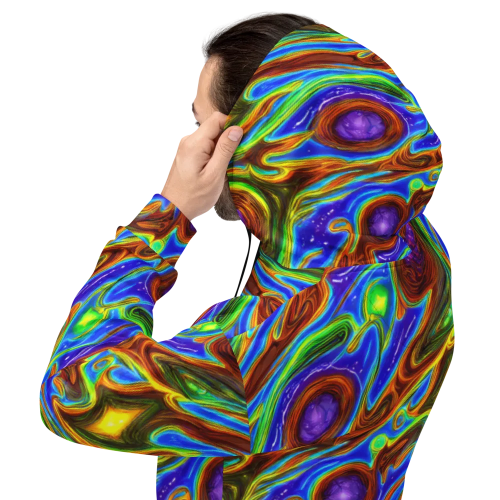 Saturated Orbit on Hoodie — Back