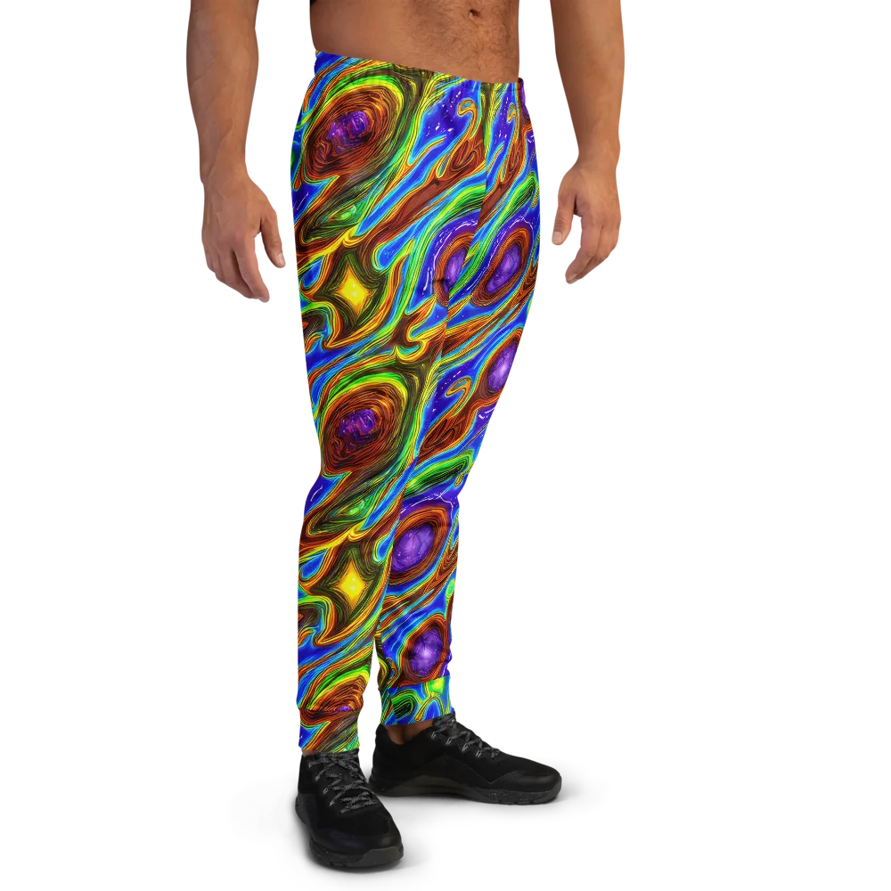 Saturated Orbit on Men's Joggers — Right