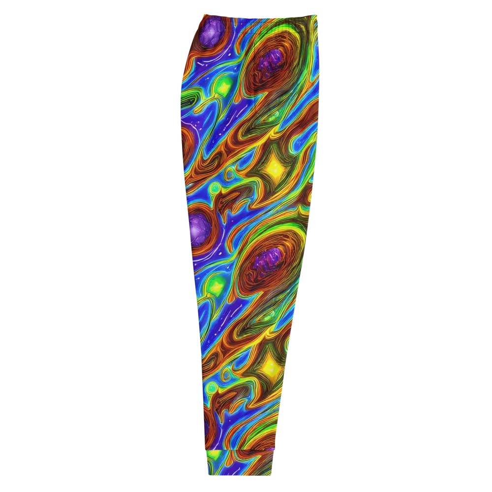 Saturated Orbit on Men's Joggers — Right
