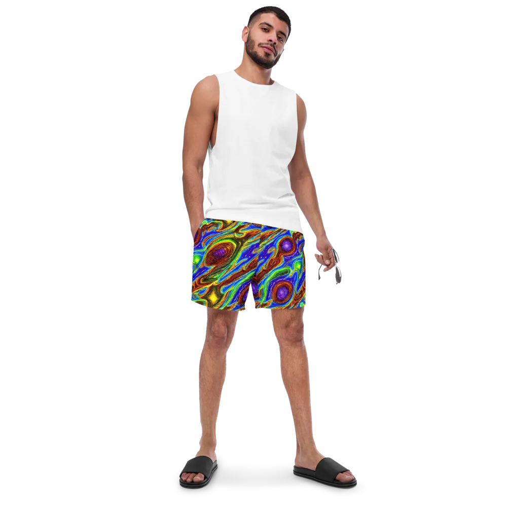 Saturated Orbit on Swim Trunks — Front