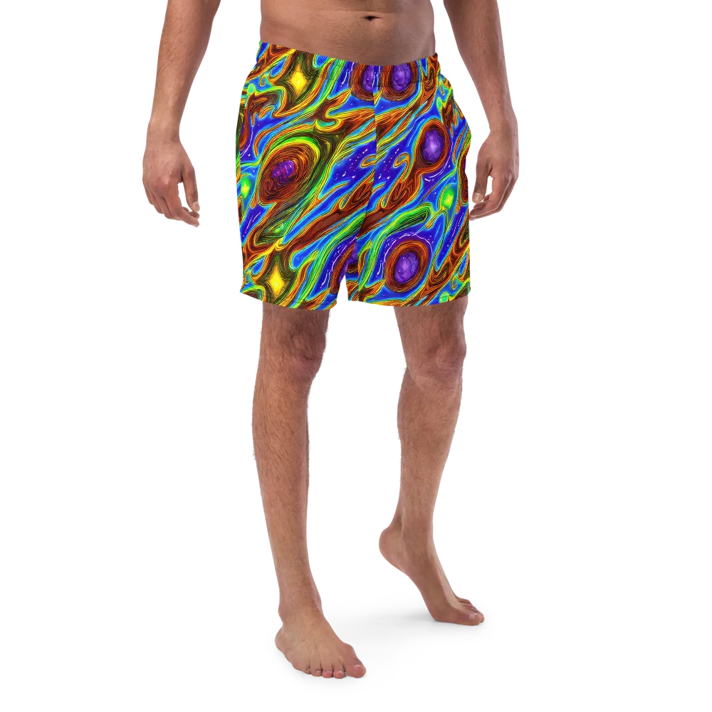 Saturated Orbit on Swim Trunks — Front