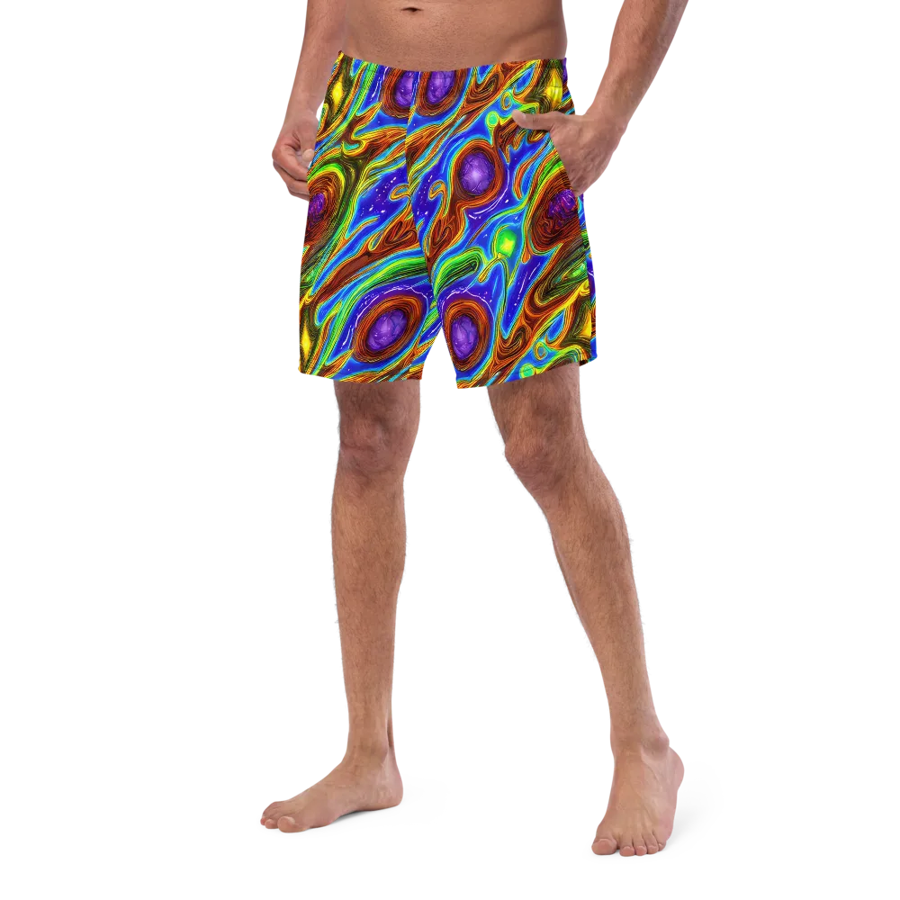 Saturated Orbit on Swim Trunks — Left Front