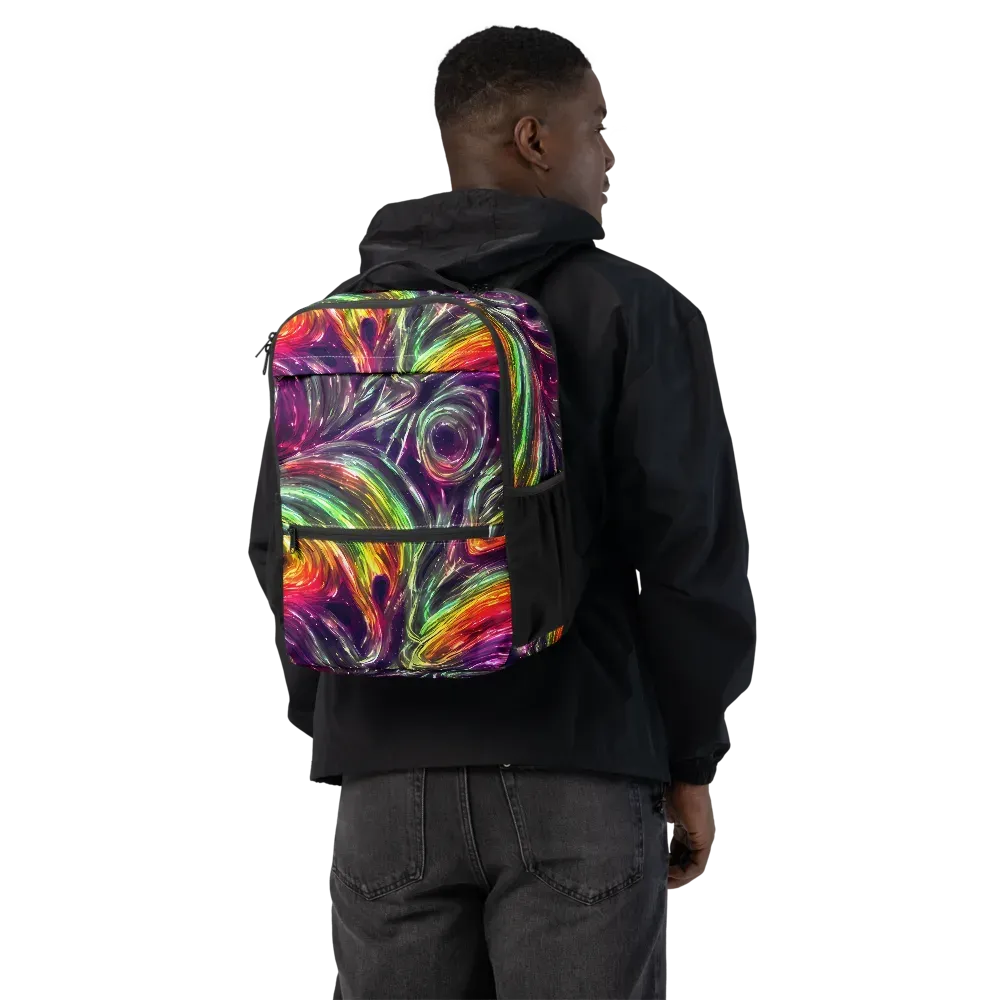 Aurora Cyclone on Utility Backpack — Back