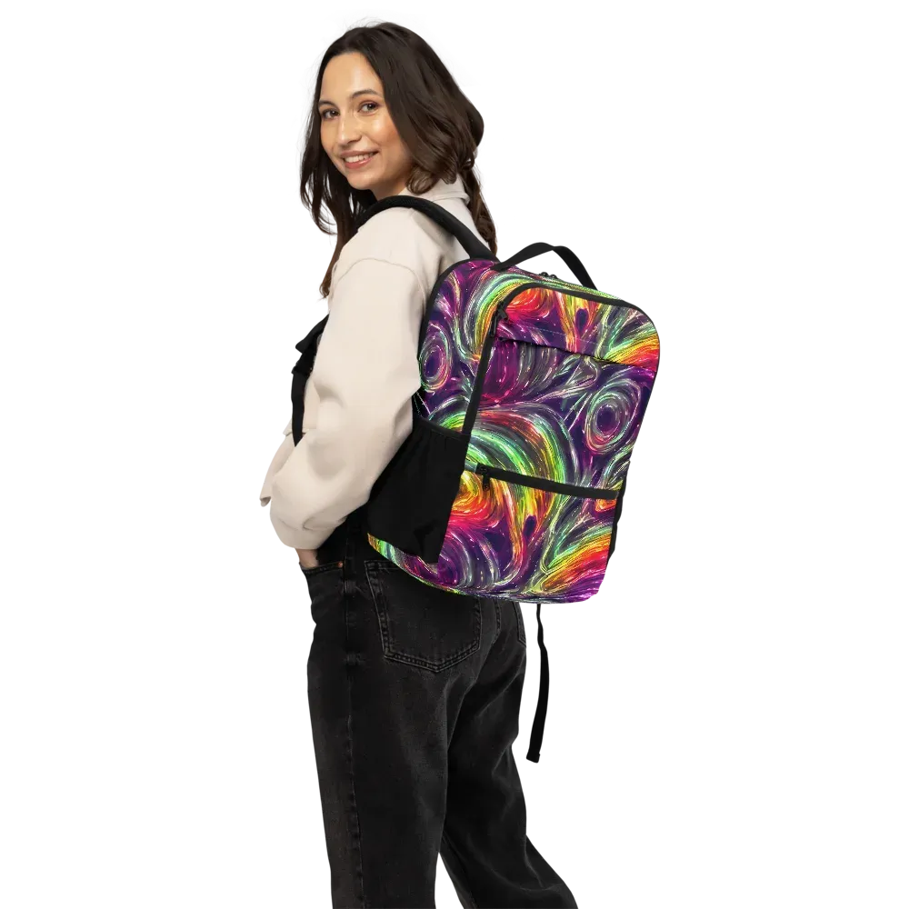 Aurora Cyclone on Utility Backpack — Back