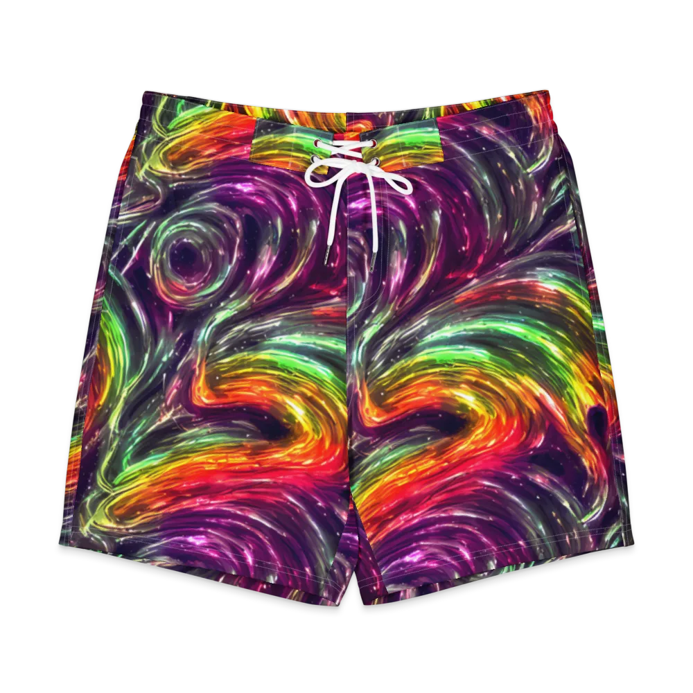 Aurora Cyclone on Men's Board Shorts — Front