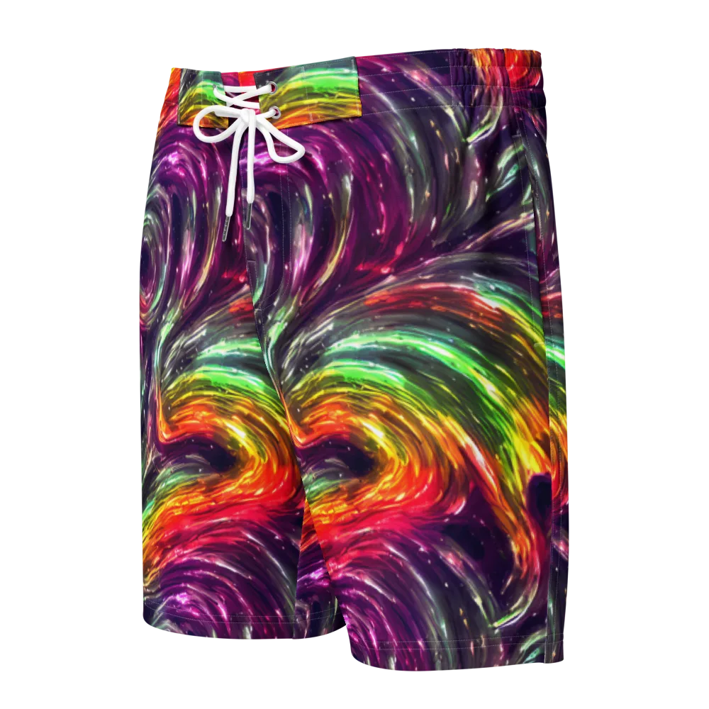 Aurora Cyclone on Men's Board Shorts — Front