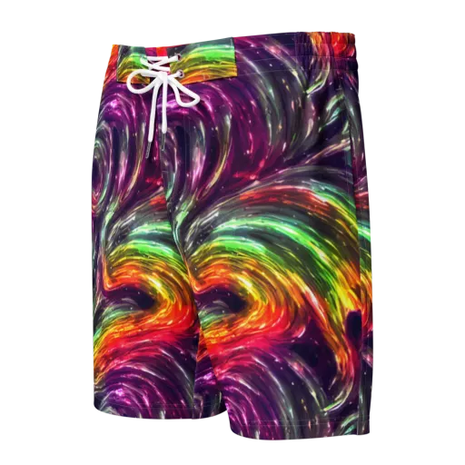Aurora Cyclone on a Men's Board Shorts