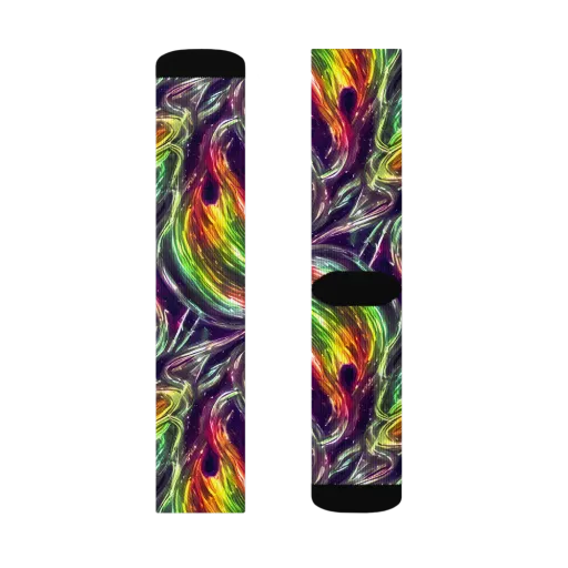Aurora Cyclone on a Socks