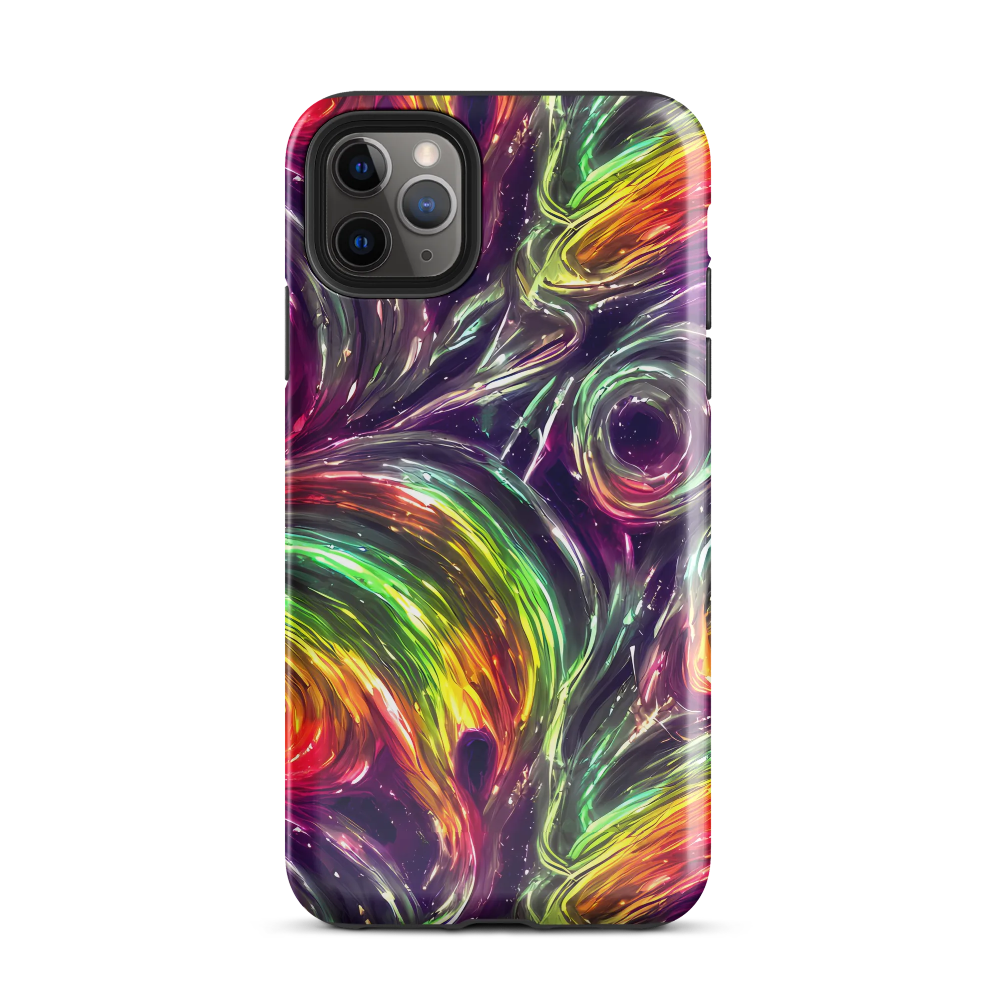 Aurora Cyclone on Tough Case for iPhone® — Front