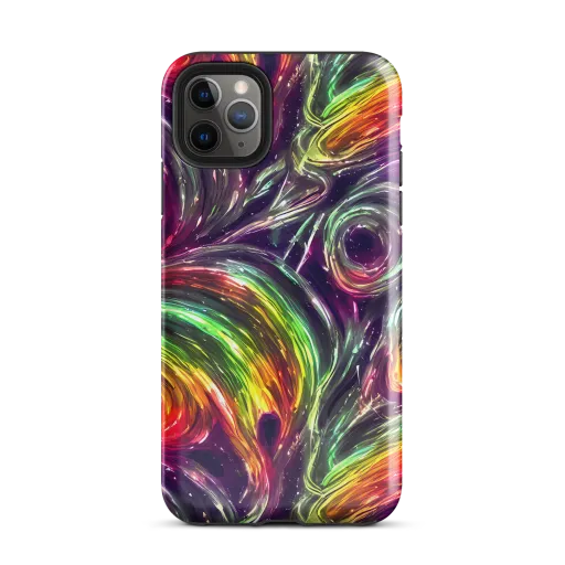 Aurora Cyclone on a Tough Case for iPhone®