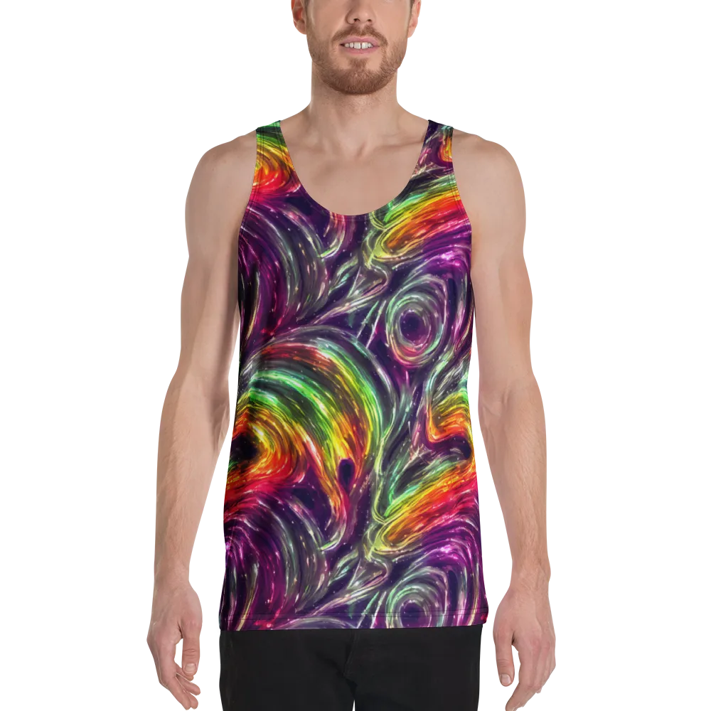 Aurora Cyclone on Men's Tank Top — Front