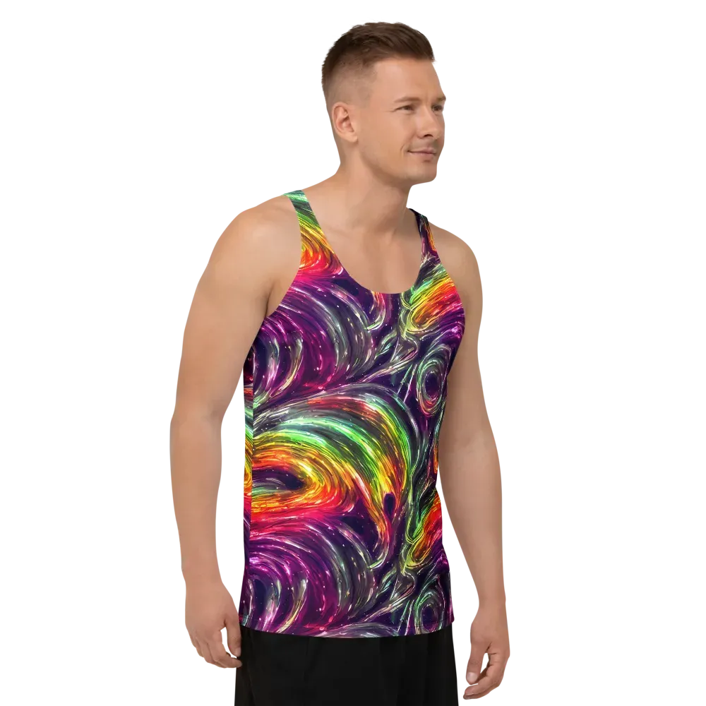 Aurora Cyclone on Men's Tank Top — Right Front