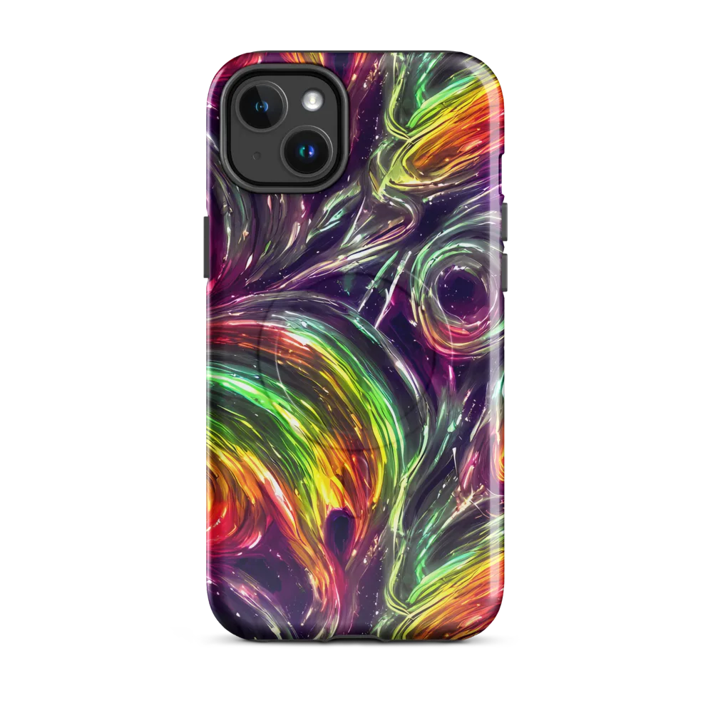 Aurora Cyclone on MagSafe Tough Case for iPhone® — Front