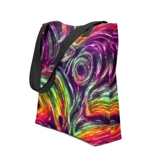 Aurora Cyclone on a Tote Bag