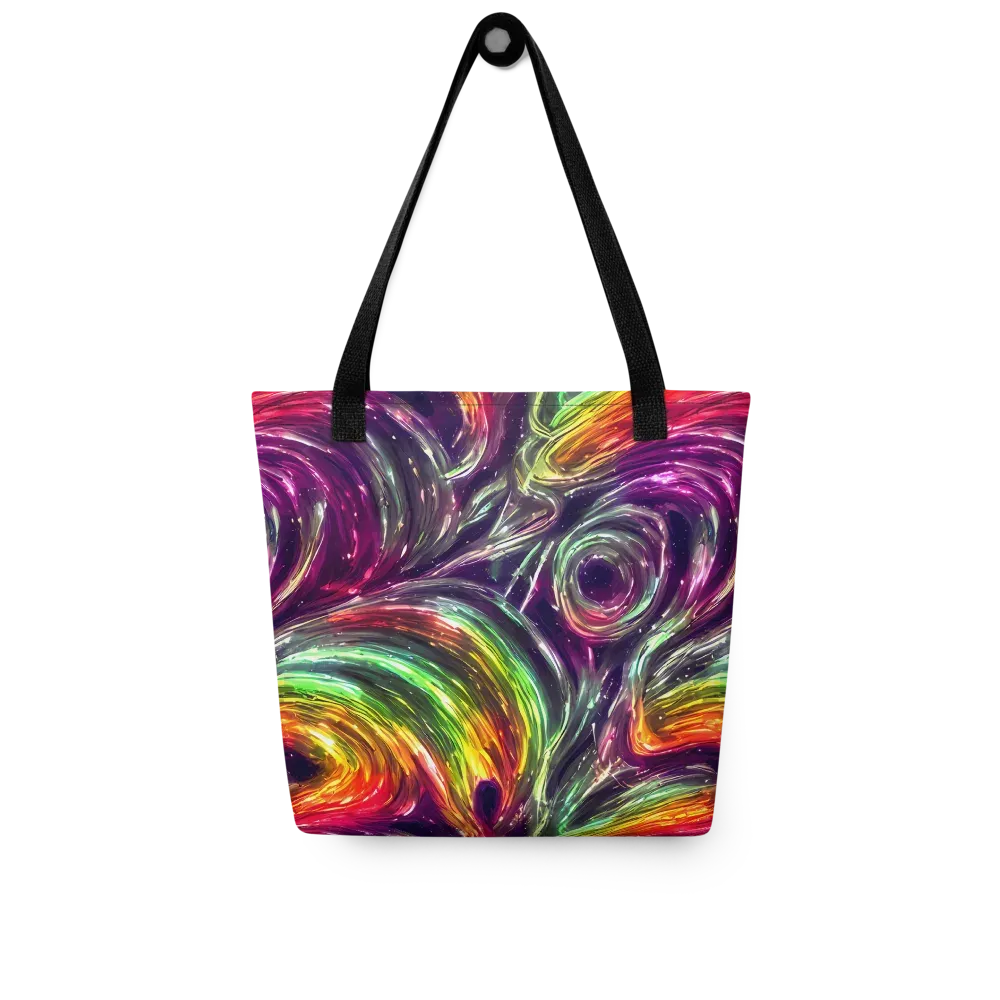 Aurora Cyclone on Tote Bag — Front