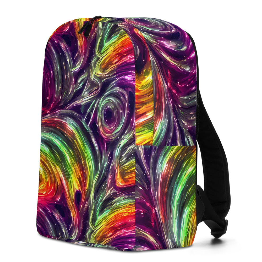 Aurora Cyclone on Minimalist Backpack — Left