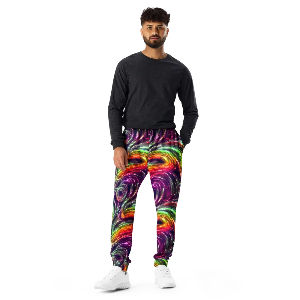 Aurora Cyclone on Men's Joggers — Front