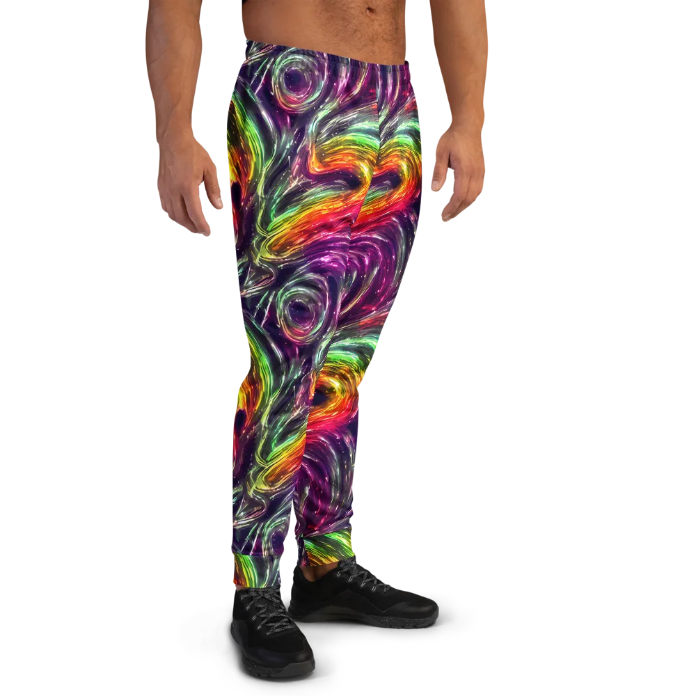Aurora Cyclone on Men's Joggers — Right