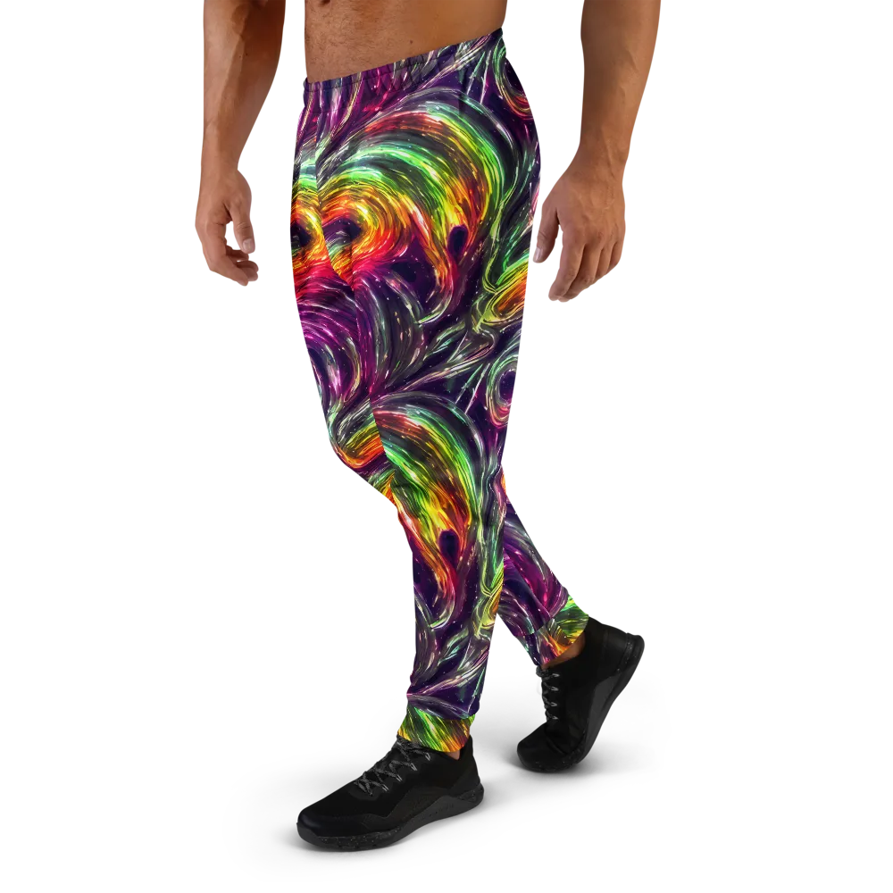 Aurora Cyclone on Men's Joggers — Left