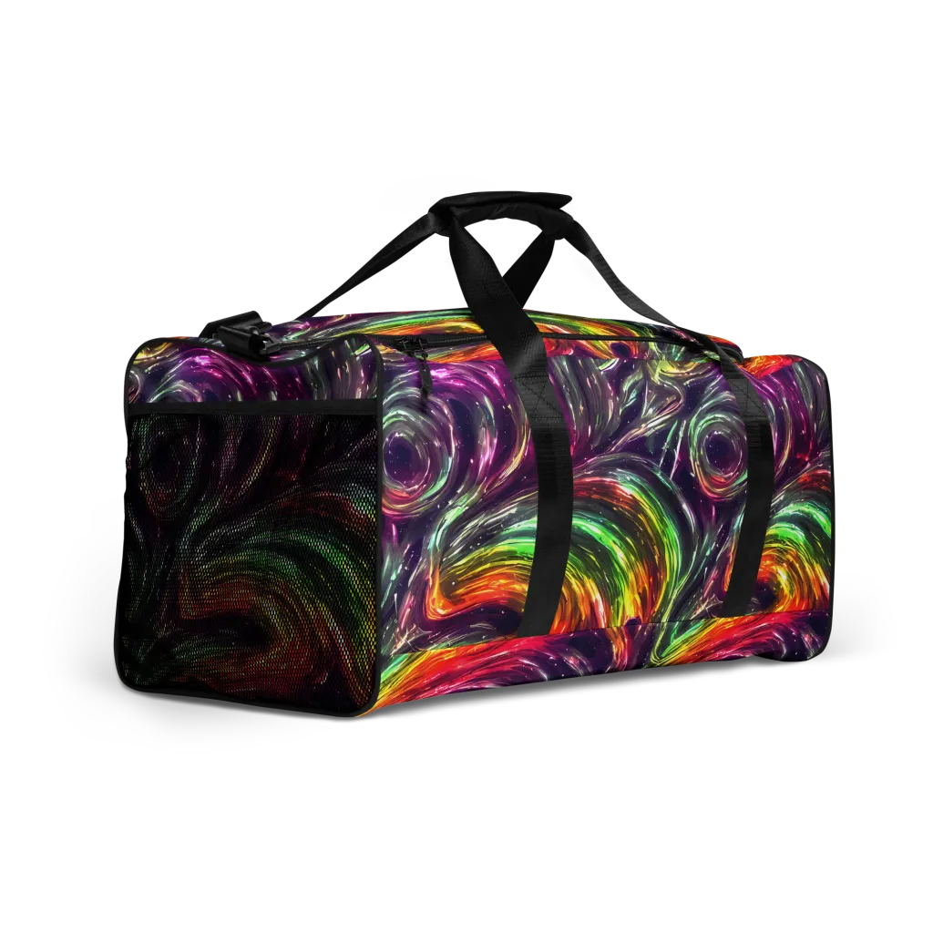 Aurora Cyclone on Duffle Bag — Right Front
