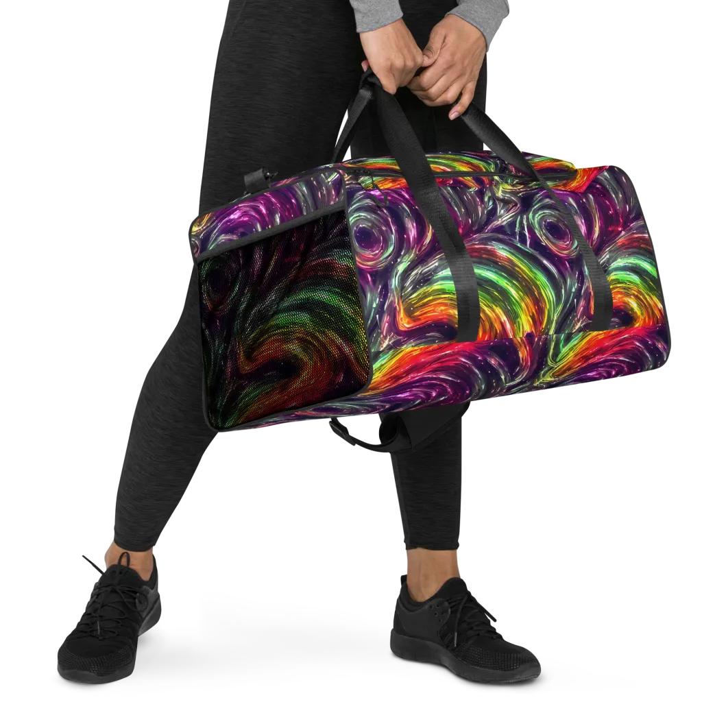 Aurora Cyclone on Duffle Bag — Right Front
