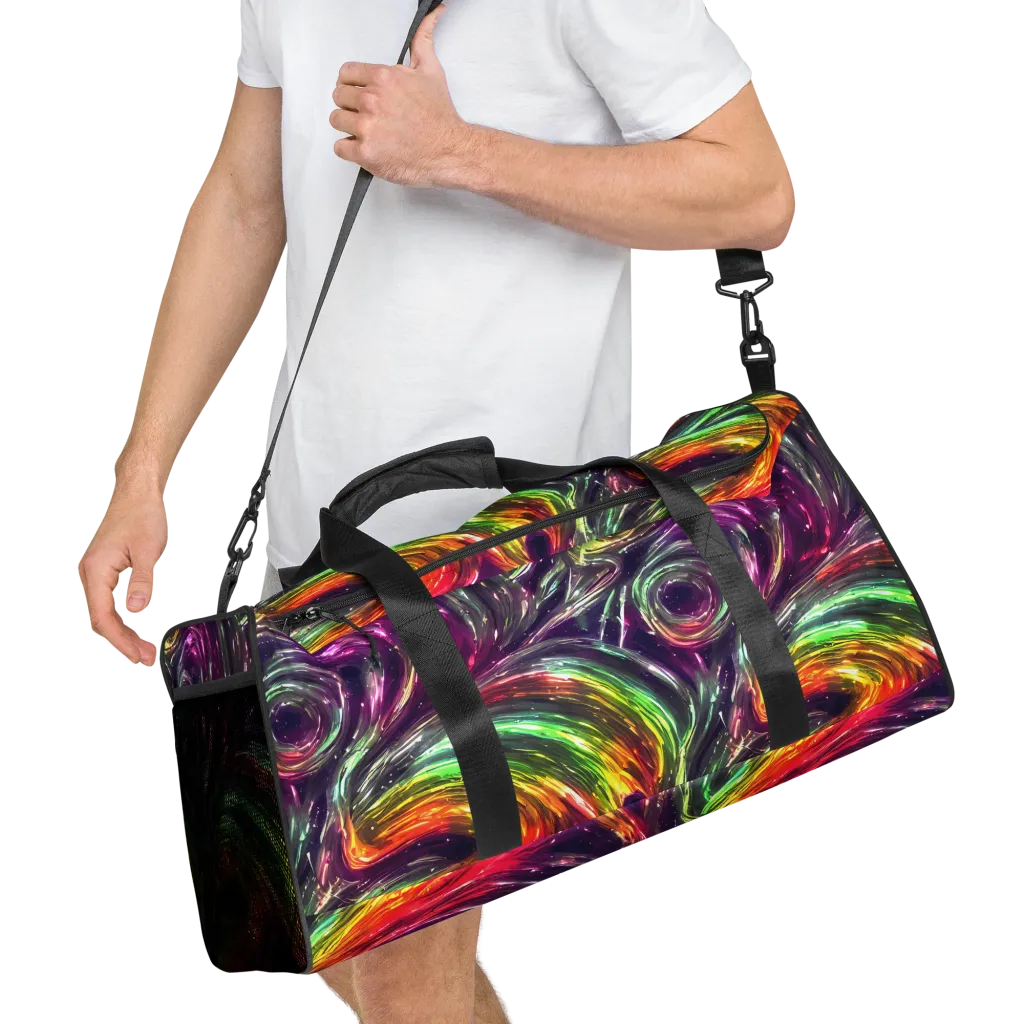 Aurora Cyclone on Duffle Bag — Right Front