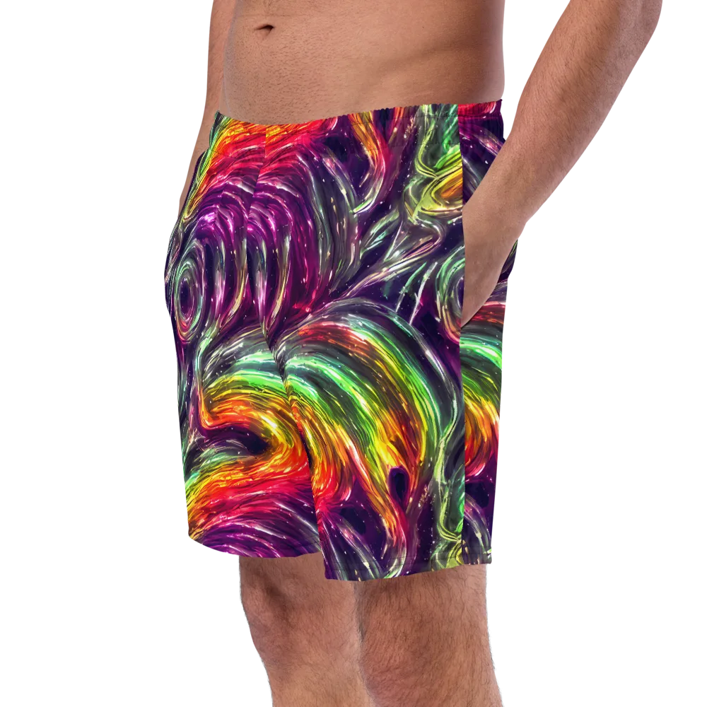 Aurora Cyclone on Swim Trunks — Left Front