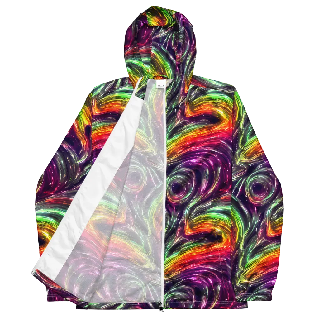 Aurora Cyclone on Men's Windbreaker — Front