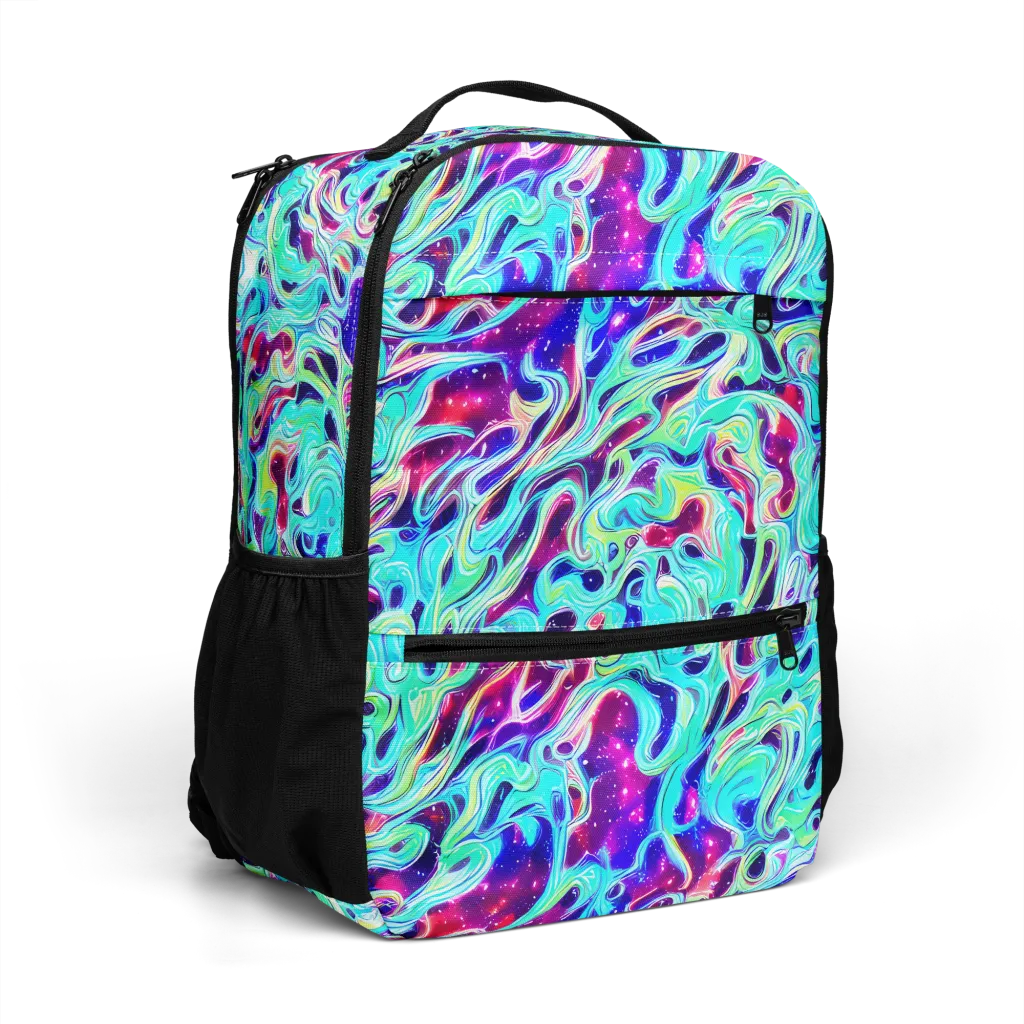 Quantum Ripple on Utility Backpack — Right Front