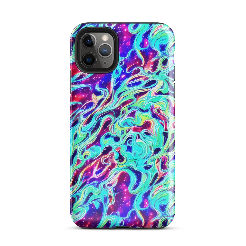 Quantum Ripple on Tough Case for iPhone® — Front