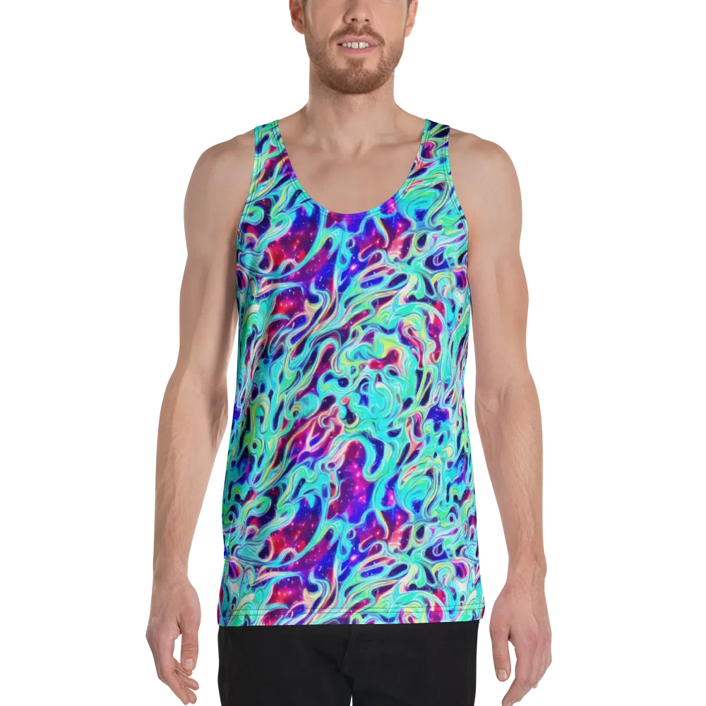 Quantum Ripple on Men's Tank Top — Front
