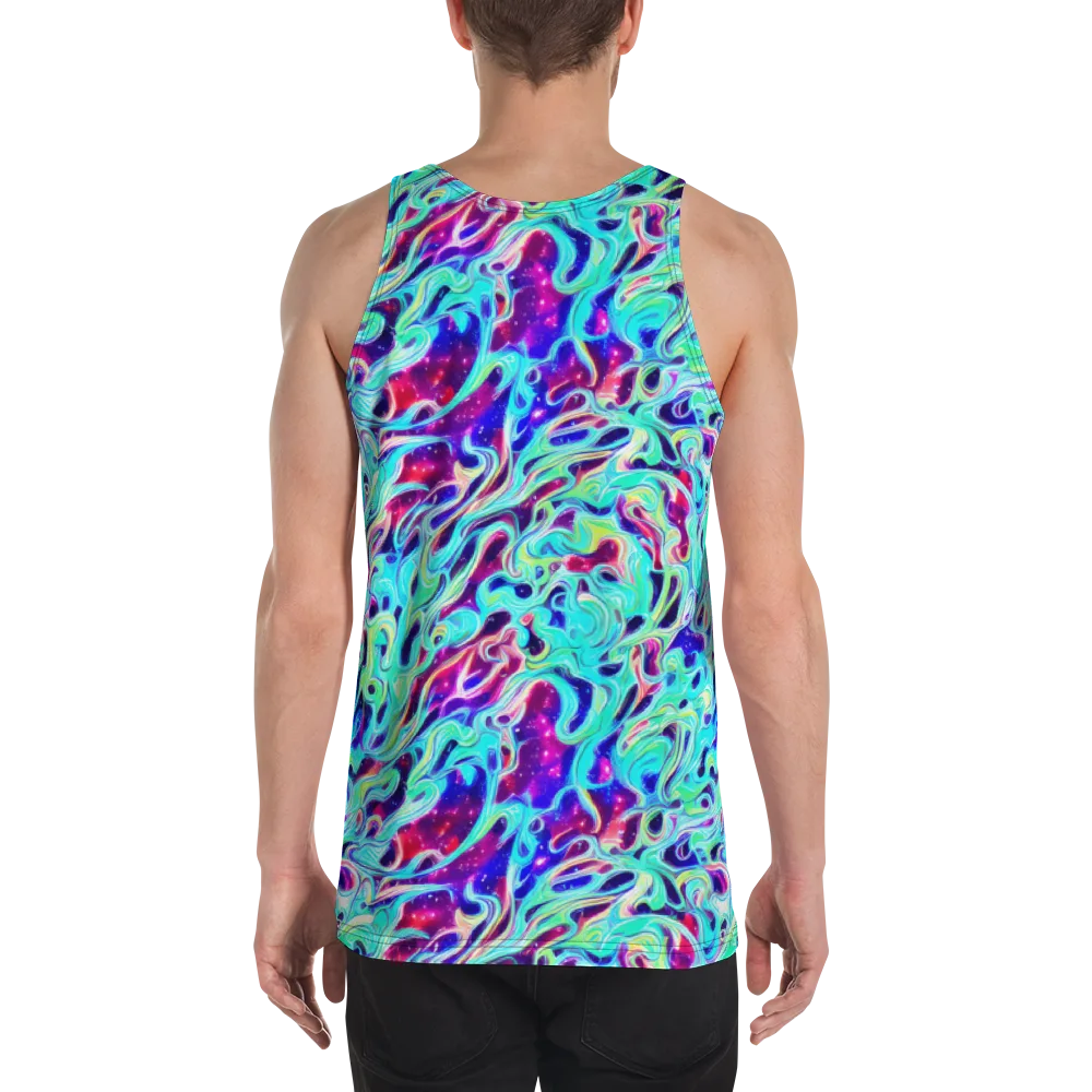 Quantum Ripple on Men's Tank Top — Back