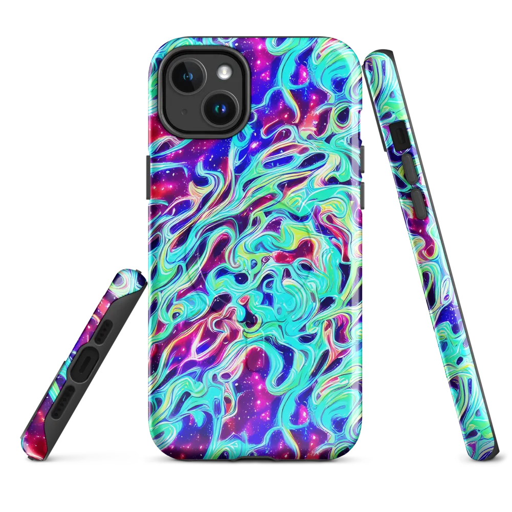 Quantum Ripple on MagSafe Tough Case for iPhone® — Front