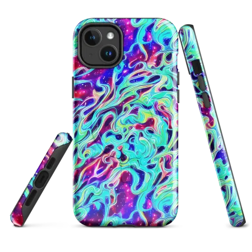 Quantum Ripple on a MagSafe Tough Case for iPhone®