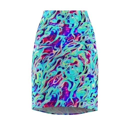 Quantum Ripple on a Pencil Skirt