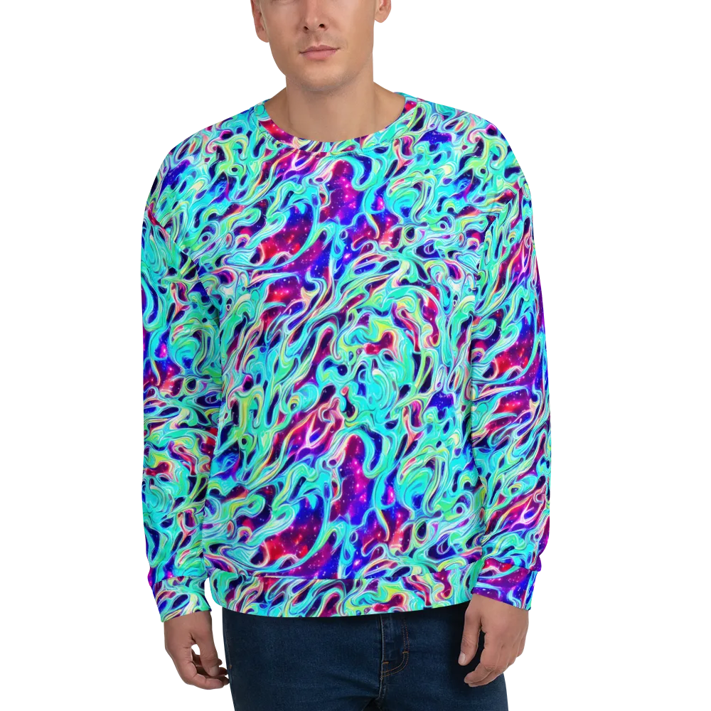 Quantum Ripple on Sweatshirt — Front
