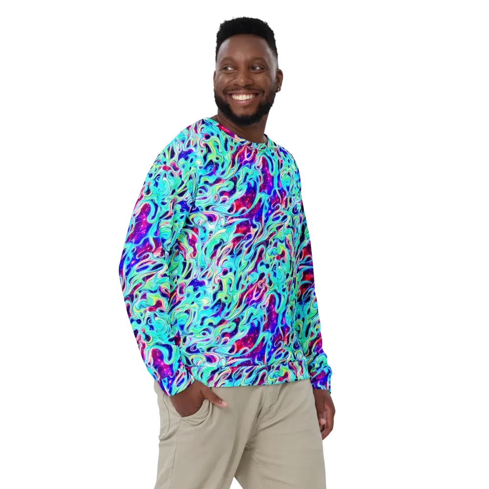 Quantum Ripple on Sweatshirt — Front