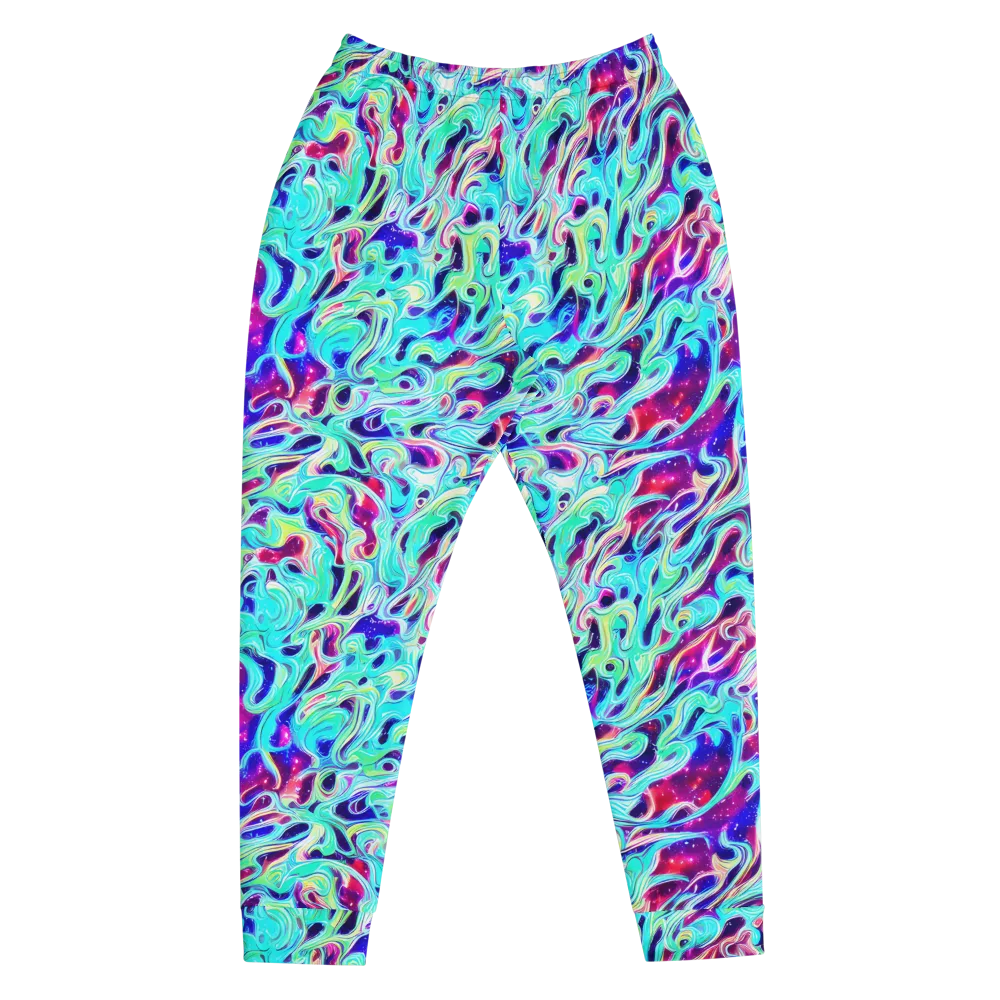 Quantum Ripple on Men's Joggers — Front