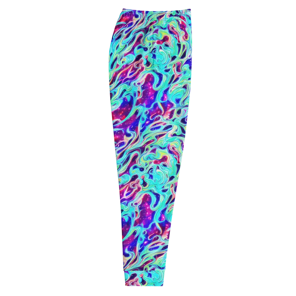 Quantum Ripple on Men's Joggers — Right