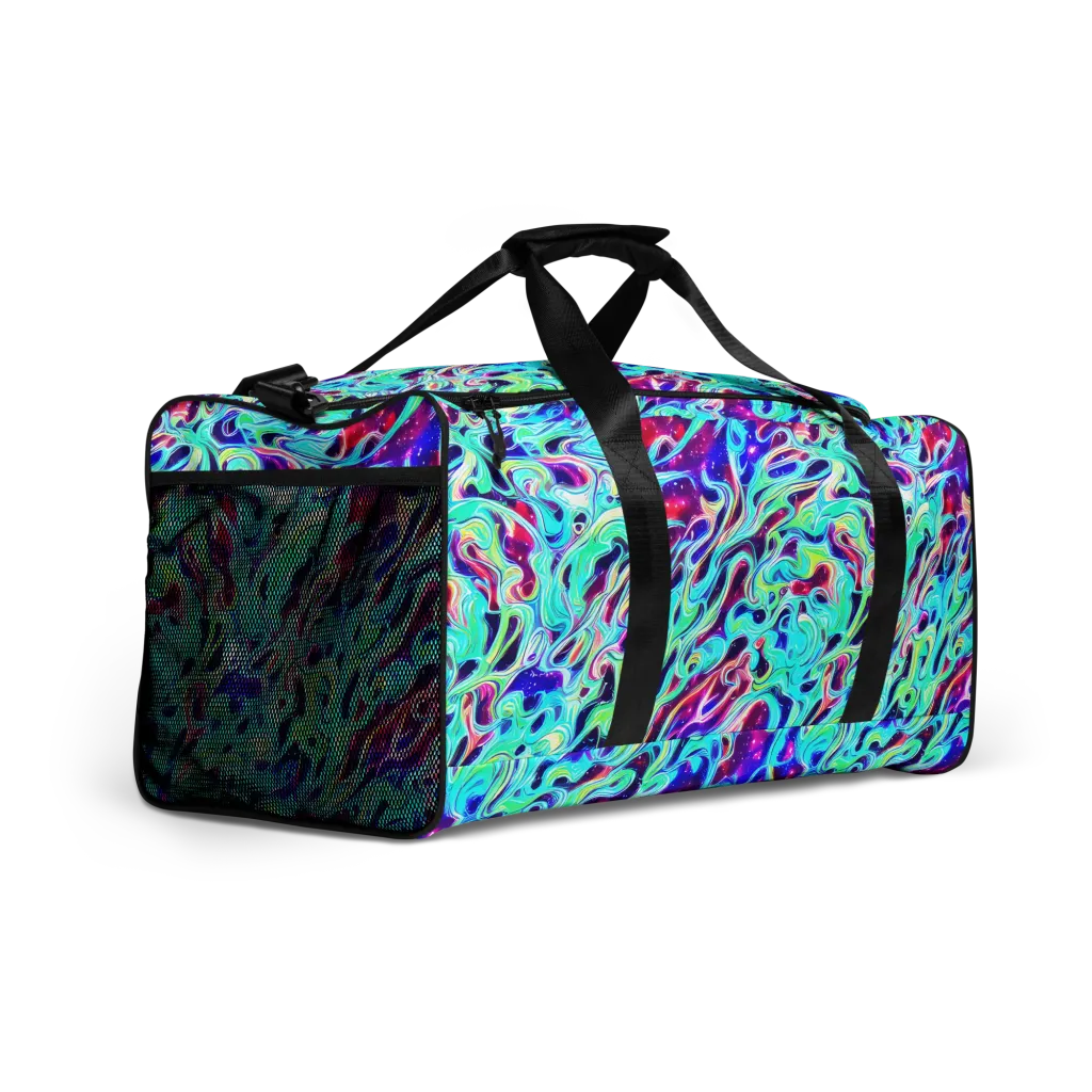 Quantum Ripple on Duffle Bag — Right Front