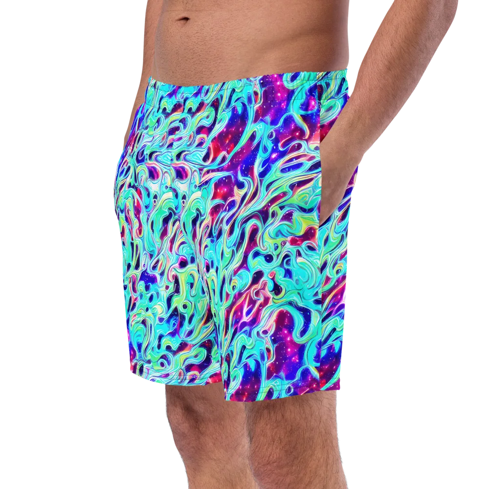 Quantum Ripple on Swim Trunks — Left Front
