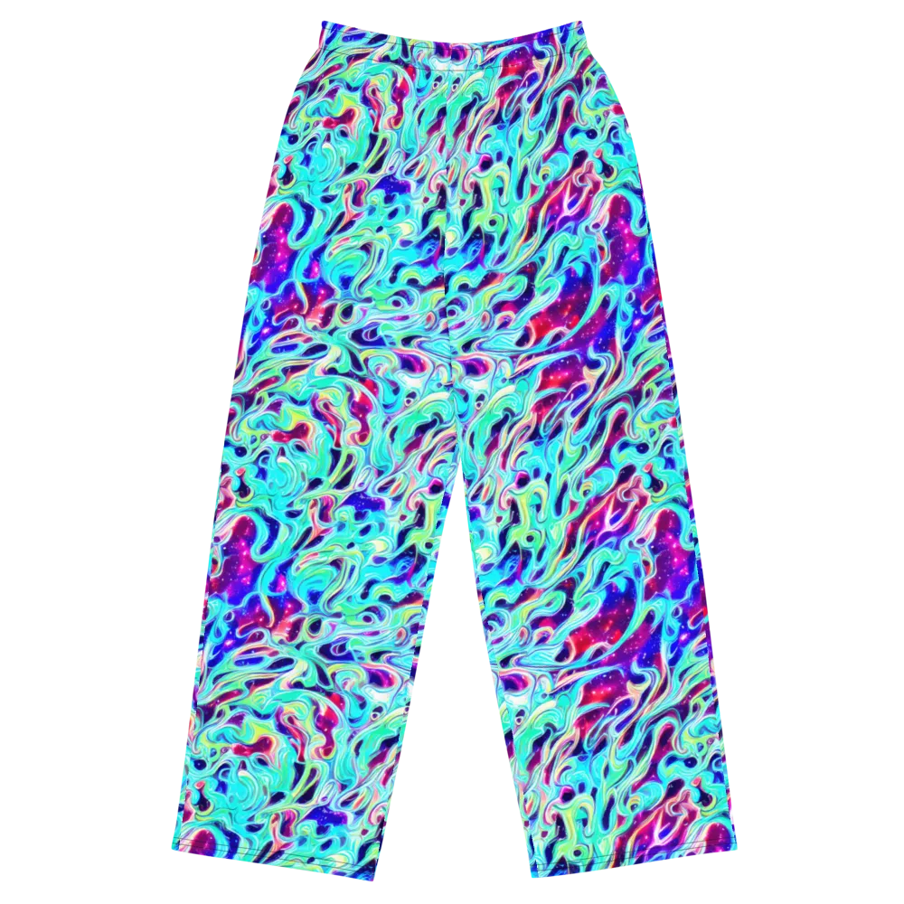 Quantum Ripple on Wide-Leg Pants — Front