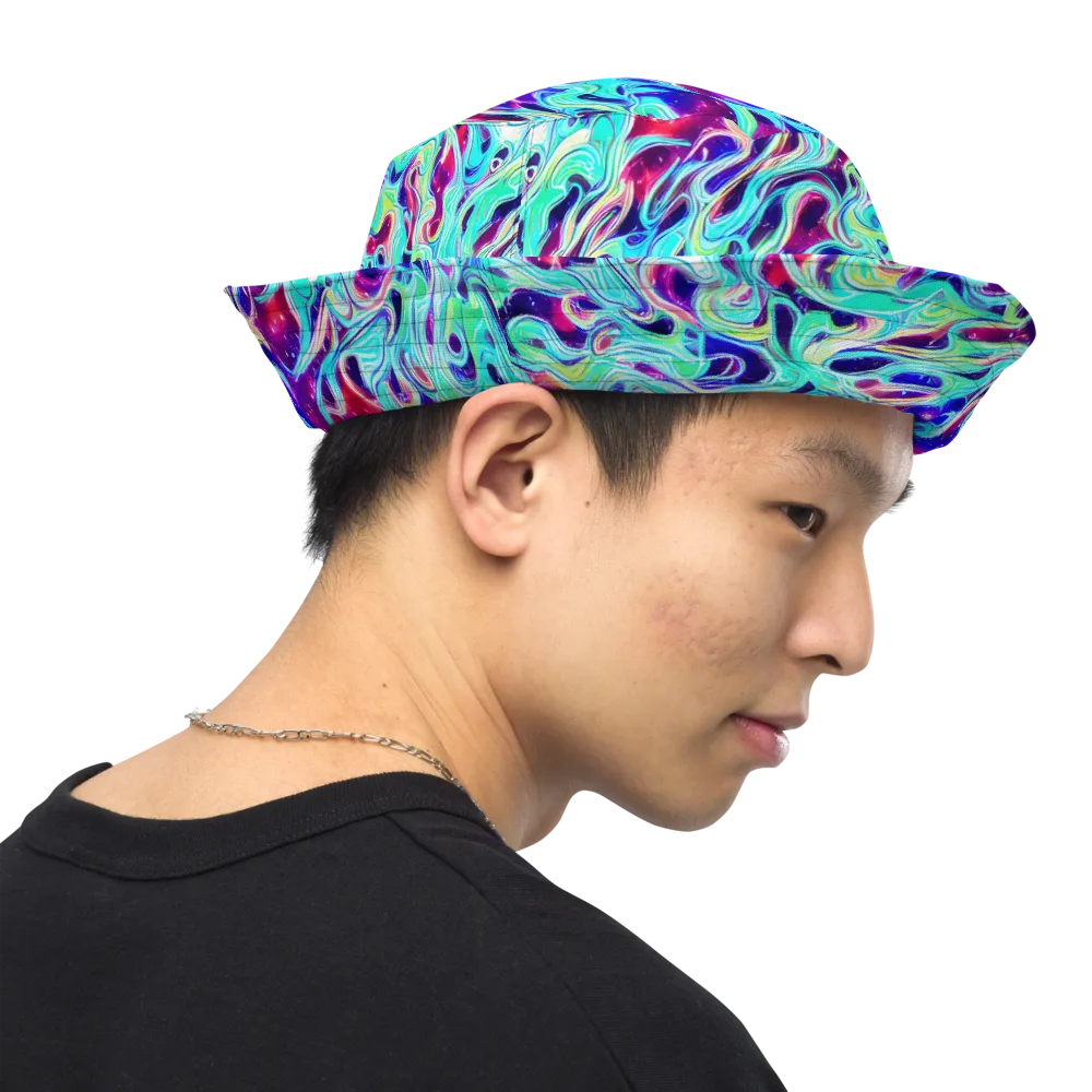 Quantum Ripple on Reversible Bucket Hat — Right Outside